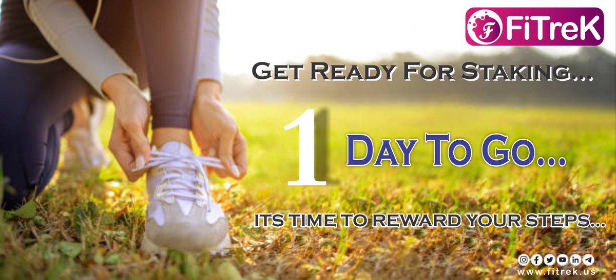 Fitrektoken's tweet photo. We are happy to announce that Fitrek is going to start its staking program.  Be a part of Fitrek staking program and you can earn staking reward upto 1% daily on your staked tokens.

#FTK #FiTreK #Staking #Steptoearn #crypto https://t.co/OaVf8h3Ka2