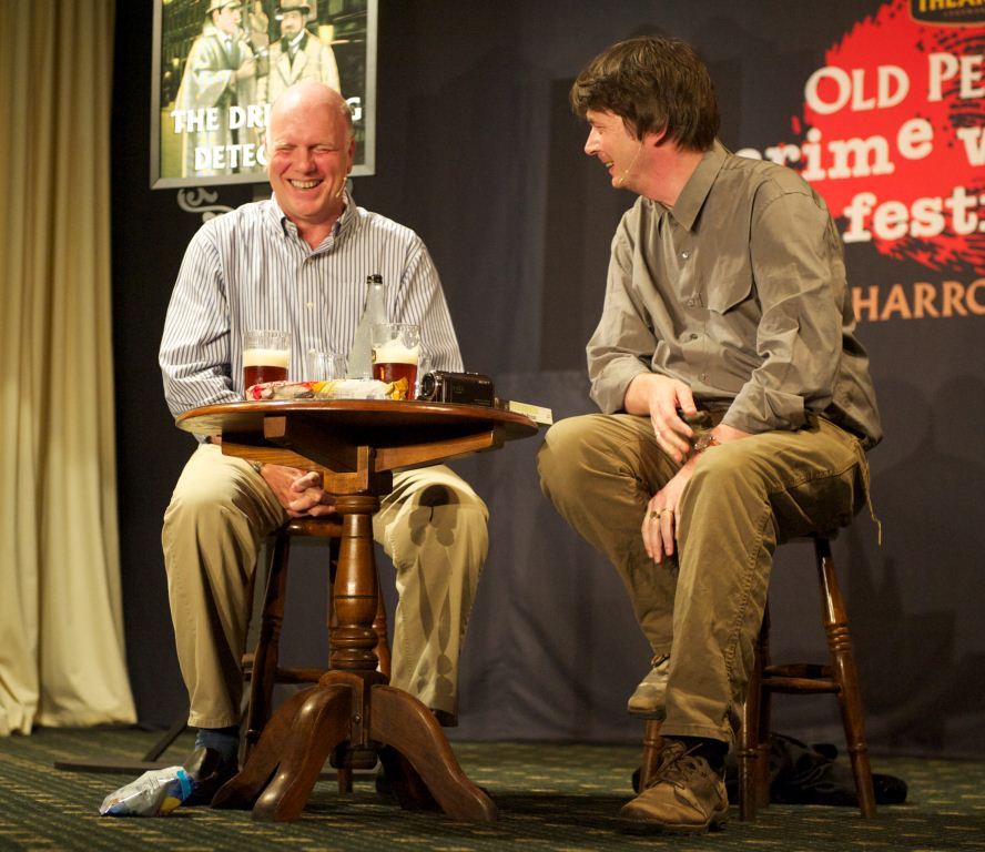HarrogateFest's tweet photo. Incredibly sad to hear that Peter Robinson has died.  A wonderful author and guest at #TheakstonsCrime over the years including our very first Festival 20 years ago.  RIP. https://t.co/K0rCZXVGD8