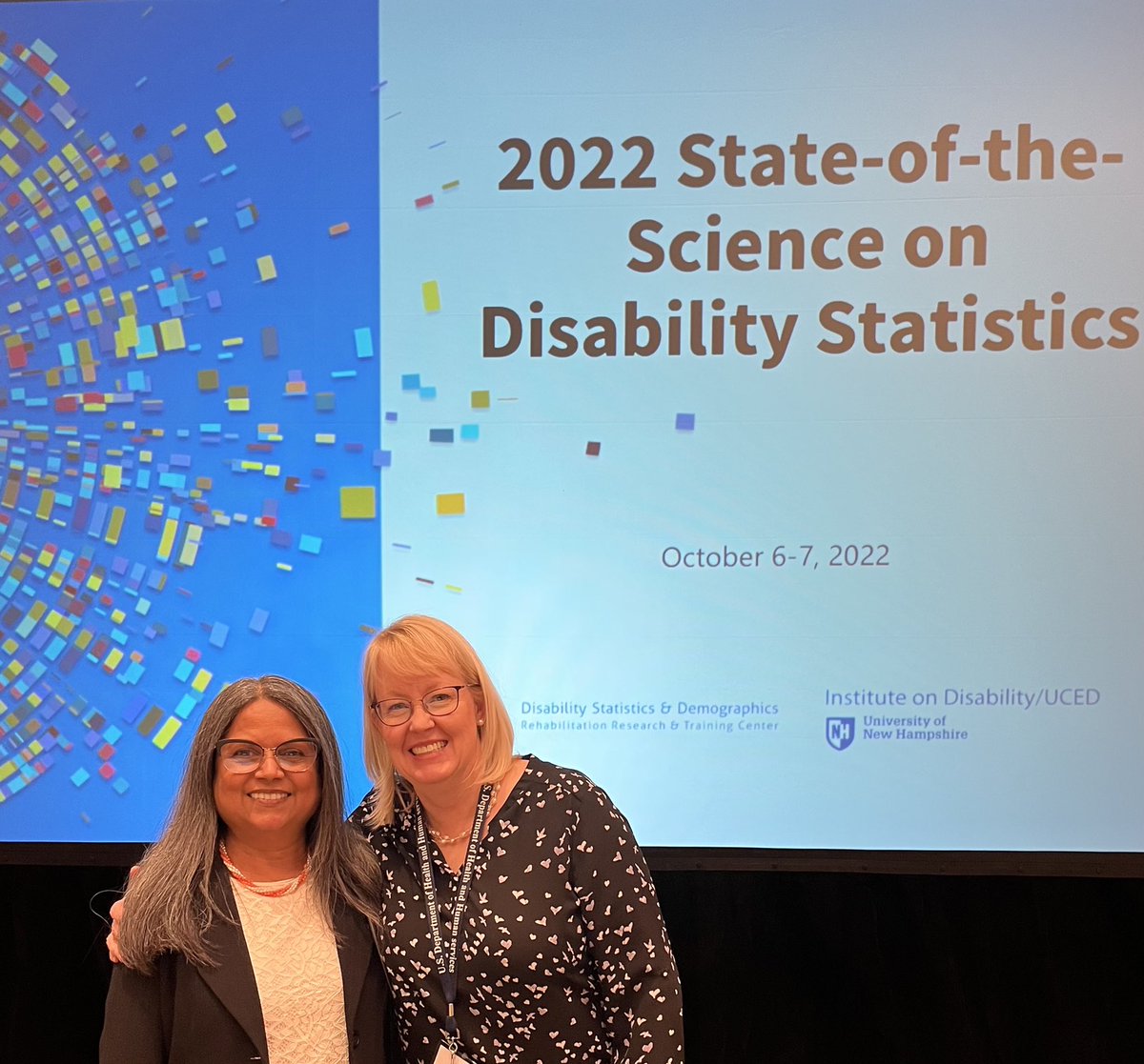 Radha Holavanahalli, PhD (@hkradhaphd) on Twitter photo So much fun to be back at a meeting in-person! Great sessions on Day 1 and looking forward to Day 2! <a href="/disabilitystats/">DisabilityStatistics</a> <a href="/AmandaReichard3/">Amanda Reichard</a> @statsSOS2022 So much fun to be back at a meeting in-person! Great sessions on Day 1 and looking forward to Day 2! <a href="/disabilitystats/">DisabilityStatistics</a> <a href="/AmandaReichard3/">Amanda Reichard</a> @statsSOS2022