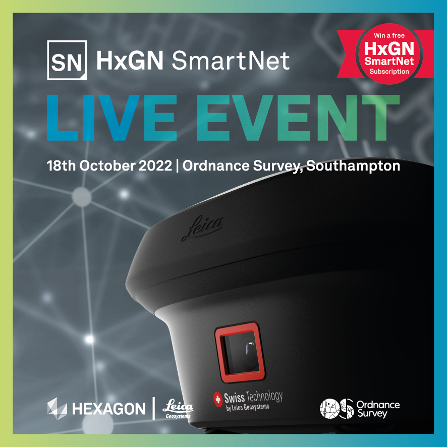 Join us at this exclusive free event to learn how HxGN SmartNet, powered by Ordnance Survey, can help your positioning tasks: hxgn.biz/3reeuzs

#GNSS #RTK #SmartNet