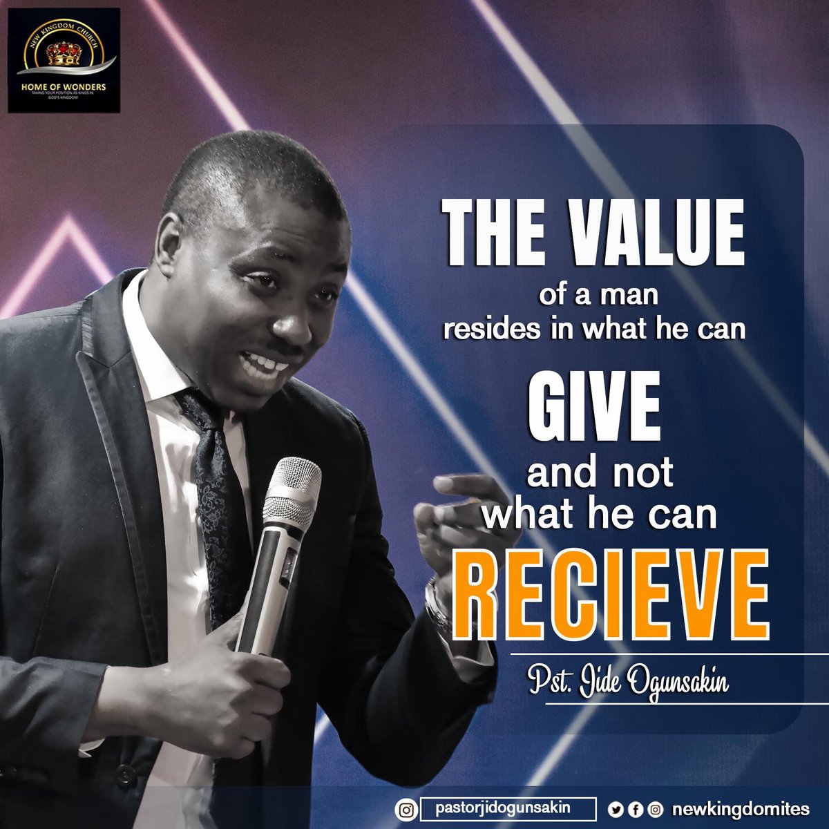 Atmosthurpy's tweet image. There’s something wealth does it’s gives you a voice..#PstJideOgunshakin