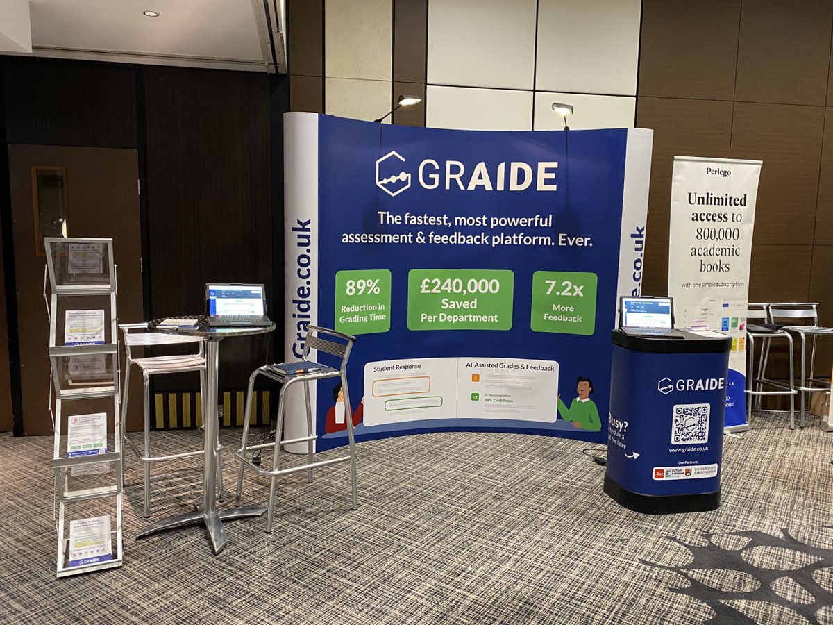 GraideFeedback's tweet photo. #FBF We were at The Digitals University week 2022 showcasing Graide and sharing experiences on how universities, educators, and students can benefit from using the assessment and feedback tool.

#universities #educators #Graide https://t.co/5URFSJnfrb