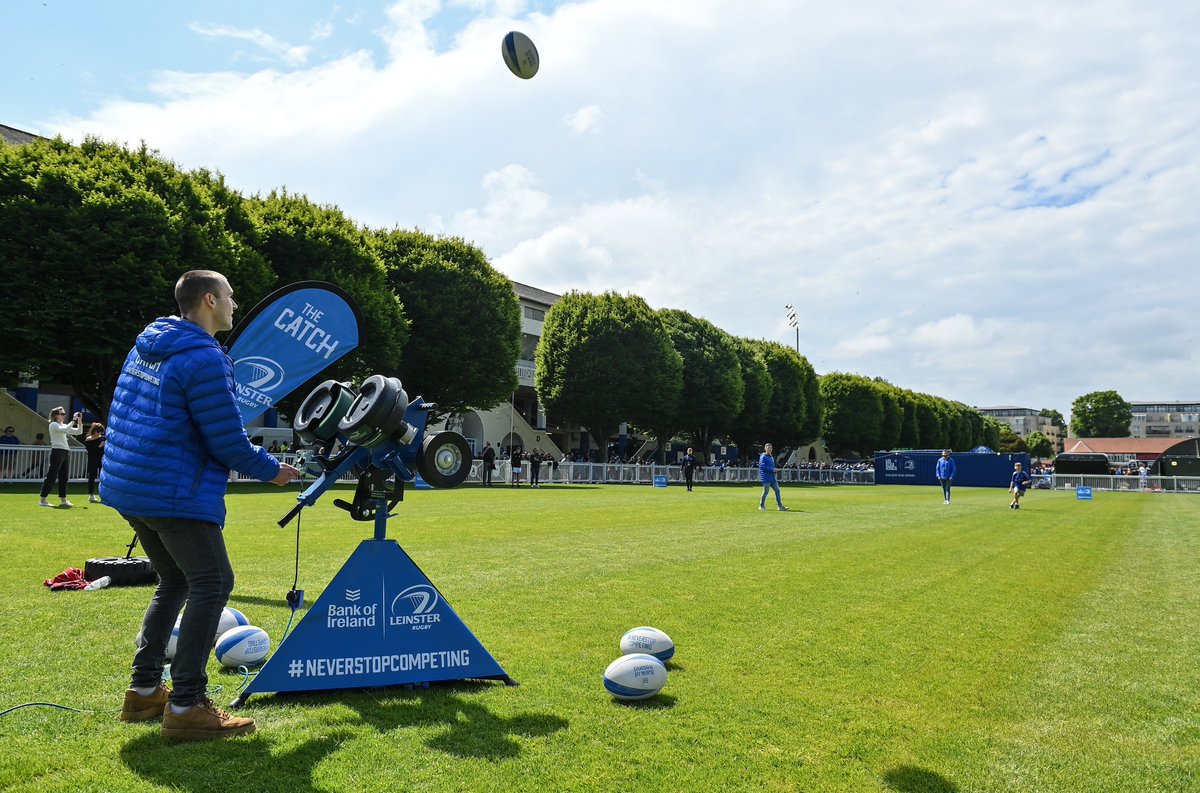 leinsterrugby's tweet photo. ๐คธโโ๏ธ | ๐๐ข๐ฎ๐ช๐ญ๐บ ๐๐ถ๐ฏ ๐๐ข๐บ!
There is something for everyone tomorrow at the RDS.
Take on The Catch at the @bankofireland Family Fun Zone, or enjoy snacks and face painting from @NMcgreals. ๐
Read the full list of activities ๐ https://t.co/6AI4kIxd3W
#FromTheGroundUp https://t.co/hjpPl7OIvU