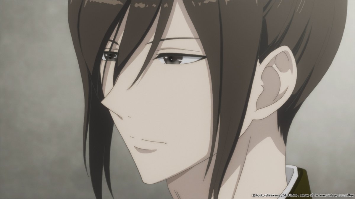 [애니플러스 10/9 01:00 방송 『후궁의 까마귀』 2화 "비취 귀고리 후편"] -귀고리의 주인은 반 앵녀로, 십 년 전 세 번째 비를 독살했다고 의심받아...