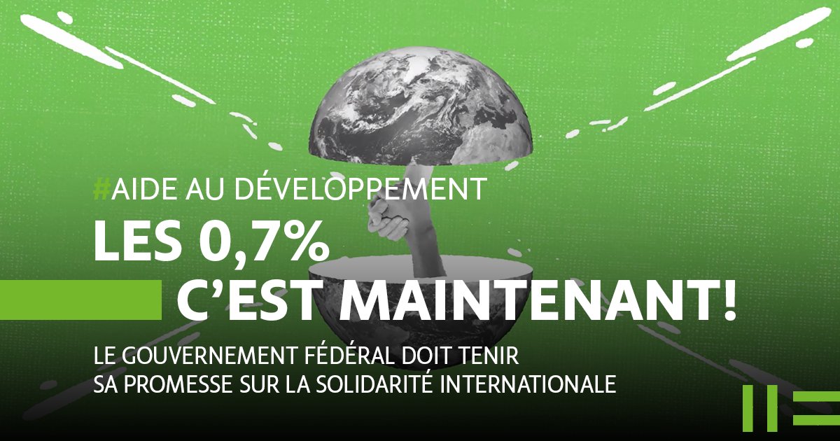 cncd111111's tweet photo. Adopter une trajectoire de croissance vers les 0.7% du RNB de la Belgique pour l'Aide publique au développement (#APD), c'est MAINTENANT ! Pour être crédible, la 🇧🇪 doit engager cette trajectoire dès le budget 2023 !
#begov #07NOW https://t.co/Vt01fGDQcD