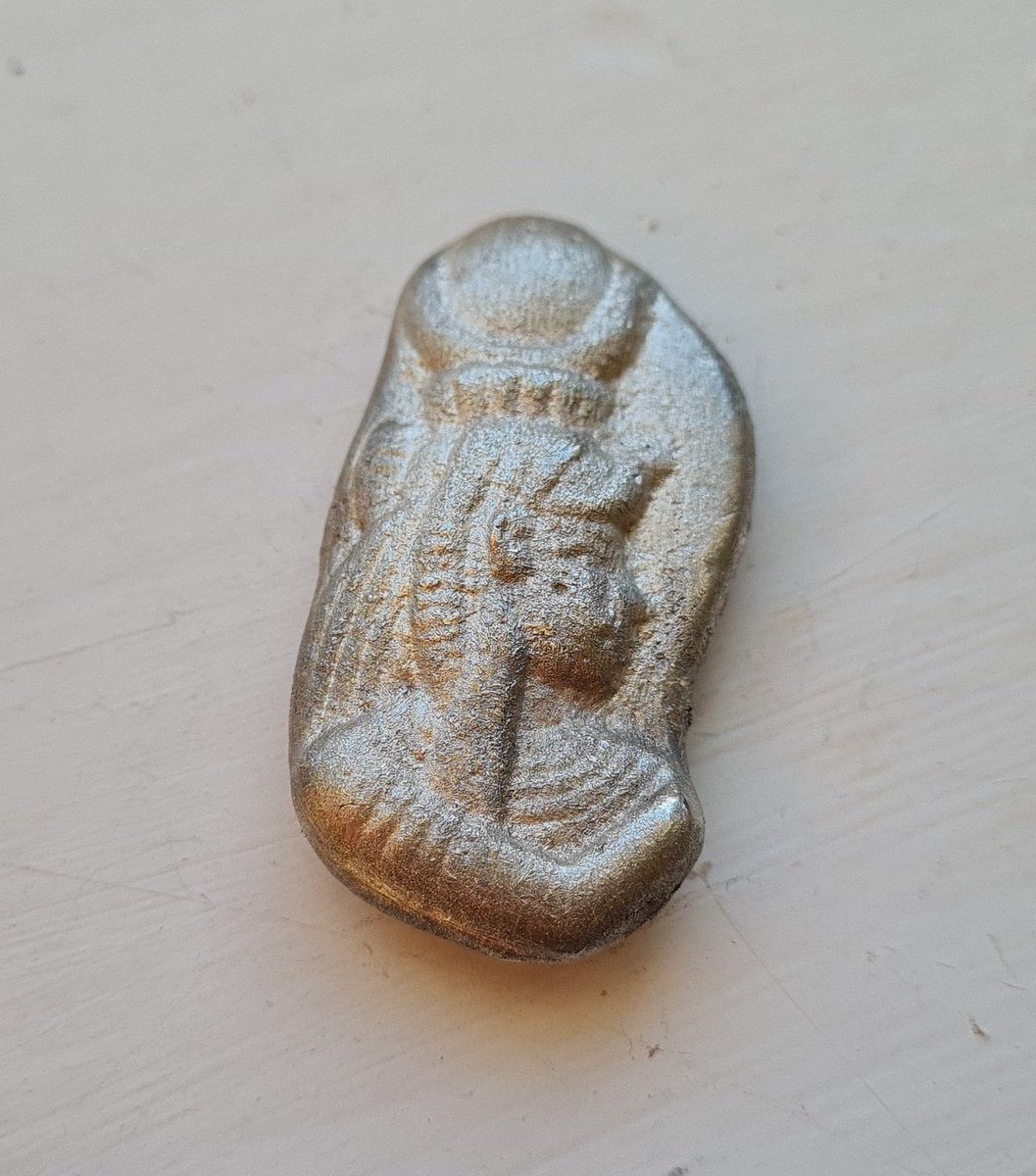 PyrametBullion's tweet photo. Creating Wonders from scrap Metal π³πβ»οΈ #PyraMet #PyramidMetals
Casts due to be released as an #AlgorandNFT Backed by the Real Physical Piece @AlgoFoundation @StaciW_DC $algo
Below is #EgyptianIsis Sterling 925 Weighs 31g Styled as an Ancient Egyptian Artefact #AncientEgypt https://t.co/O1TN4hTzDH