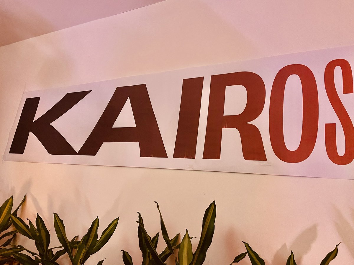 Inspirational launch of climate change members (counter)club <a href="/KairosClub/">Kairos</a> Eco-theologian Carmody Grey made me look through new (wiser, watery) eyes &amp; <a href="/LawForNature/">Lawyers for Nature</a> activist lawyer <a href="/paulpowlesland/">Paul Powlesland</a> was as ever a force of and for nature. Join! #ClimateCrisis #RightsofNature #Kairos