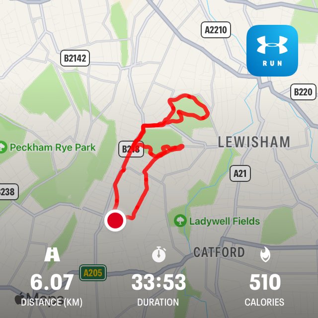 DMaddenwoop's tweet photo. Sneaking in the last short run before today’s shoot and Sunday’s half 👍🏃🙂🙃🙂🍁🍂🐿🍂🍁 #running #rphm https://t.co/xc5Vr4a3Yr