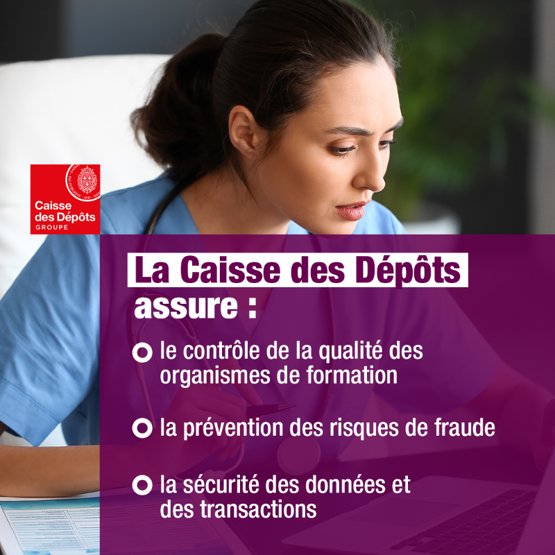 caissedesdepots's tweet photo. La @caissedesdepots vous accompagne chaque jour dans votre parcours de vie, dont la #formation professionnelle 👨‍🎓

Reconversion, développement de compétences, orientation... Vous êtes des millions à avoir sauté le pas avec #MonCompteFormation 🤗