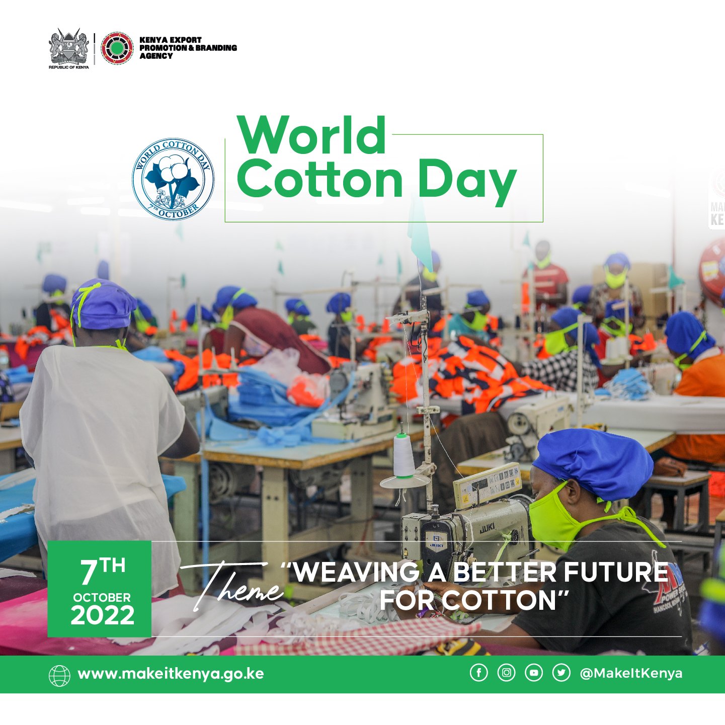 Kenya Export Promotion and Branding Agency on Twitter "WORLD COTTON