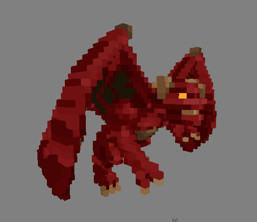 ConGrau2lateVOX's tweet photo. Well, looks like "strip time" is finished - now it's time for #Slab6 precise processing of red imp for #RHVOX.
От я і завершив з підготувальним етапом обробки спрайтової стрічки, далі #voxel вже сформовано, та зробити краще його я поки що можу лише у Slab6, обробивши по крапці https://t.co/MHg1llT5OX