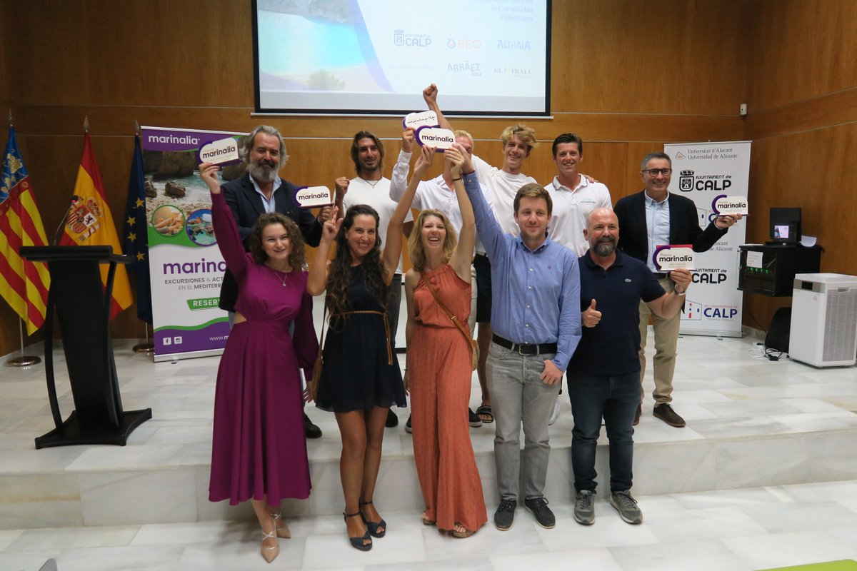 calp_ayto's tweet photo. La plataforma de venda 'en línia' d'activitats i excursions valenciana @Marinalia_ ha celebrat la I edició dels Premis Marinalia que reconeix a empreses destacades i vinculades del sector del turisme d'oci de la Comunitat Valenciana així com divulgadors d'aquest destí. (1/4) 👇👇 https://t.co/GajUsXowta