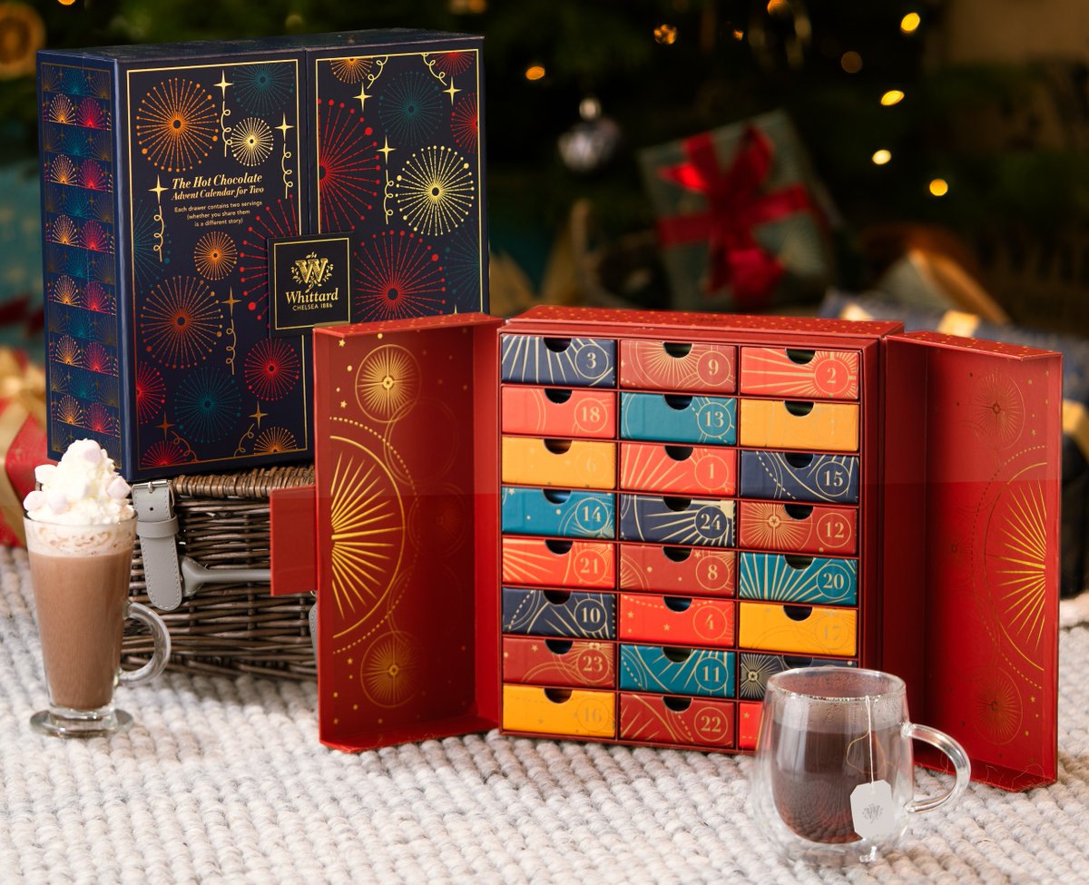 The countdown to Christmas has never tasted so good! Our Hot Chocolate Advent Calendar and Tea Advent Calendars are selling fast. Have you picked up yours yet? 🎁 Available online only: bit.ly/3SnpBBU