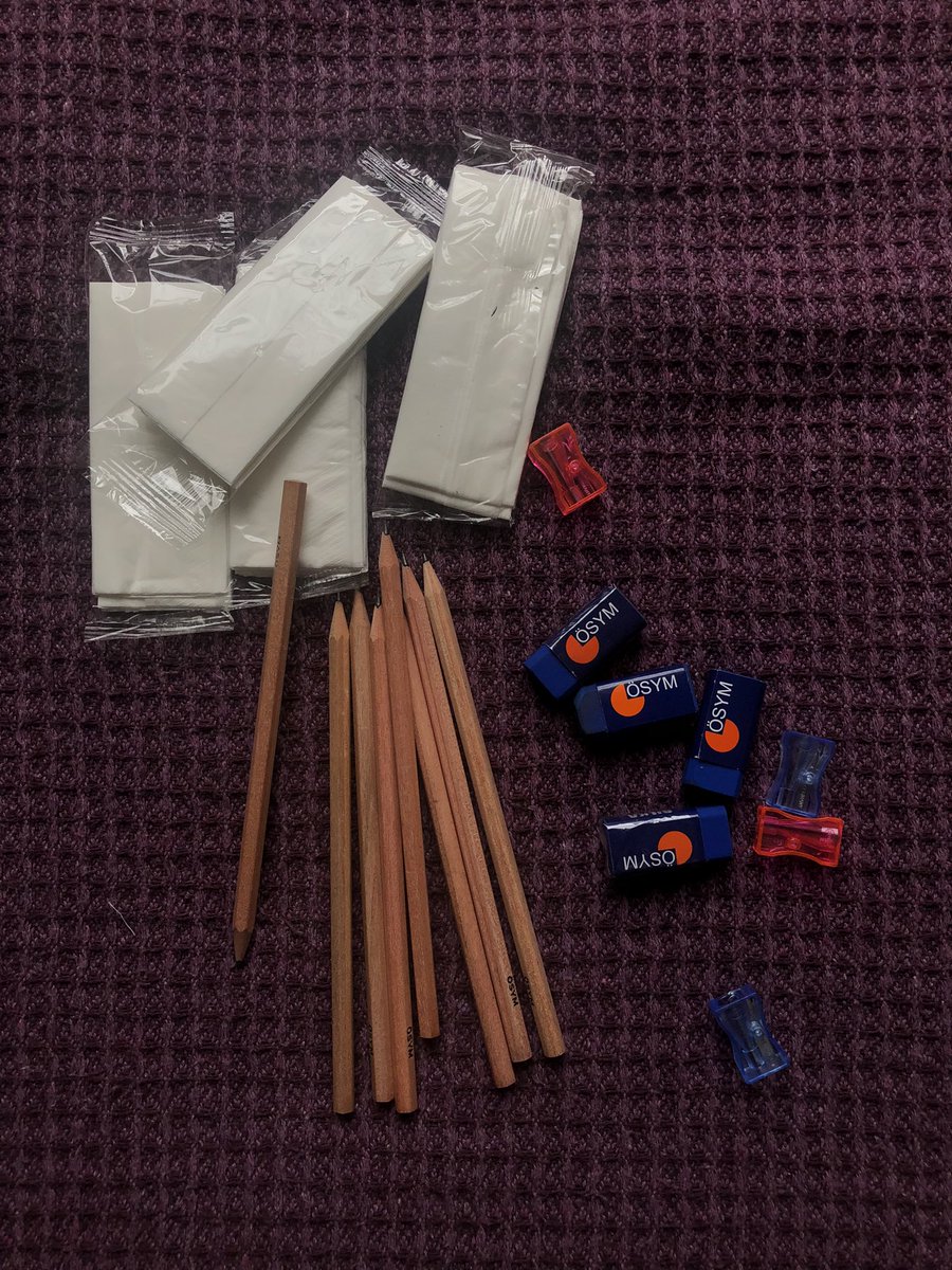 450 liralık kırtasiye alışverişi