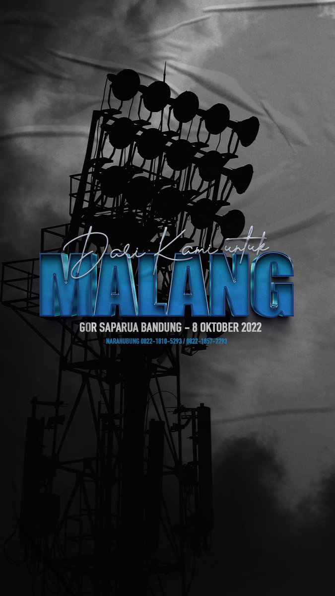 SERUAN UNTUK ELEMEN SUPPORTER BANDUNG/JAWA BARAT