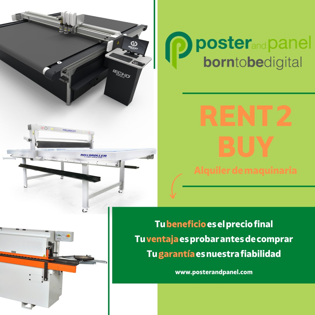 💥RENT 2 BUY💥 Nuestro servicio único de #alquiler de #maquinaria que te permite alquilar por períodos de trimestre o semestre con la opción de devolución sin tener que asumir el total de la financiación.
¡Por qué nos gusta darte la mejor solución!🙌👉Más info en nuestra web.
