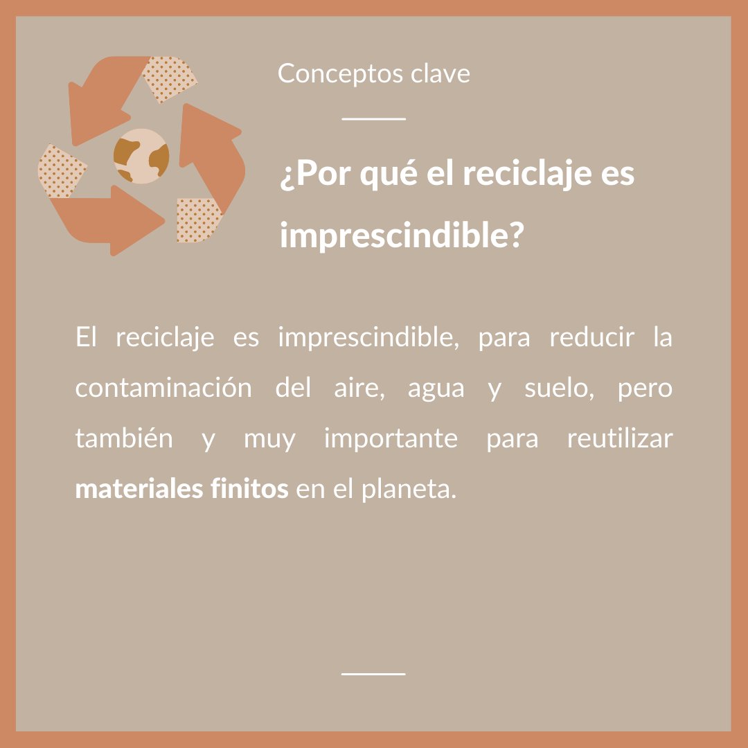 EcocreandoP's tweet image. 🎙️ ♻️Hoy por hoy, el #reciclaje es imprescindible, primero para reducir la contaminación y también para reutilizar los #materiales #finitos en el planeta♻️🎙️ 

ecocreare.com/ecocreando-pod…
#pequeñosgestosgrandescambios  #zerowaste #residuoscero #sostenibilidad #medioambiente #podcast