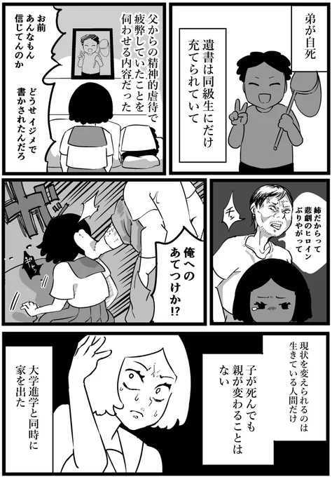 フォロワーさんの毒親話
『死んでもなおらない』 