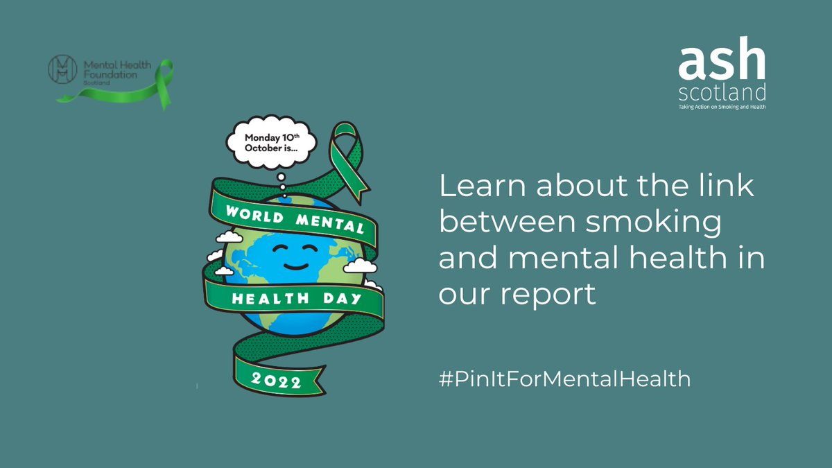 People with mental health issues are more likely to develop physical health conditions like cancer and cardiovascular diseases. Quitting smoking is the easiest way to reduce your risk

Learn more for #MentalHealthDay in our smoking &amp; mental health report: bit.ly/3E6rbUH