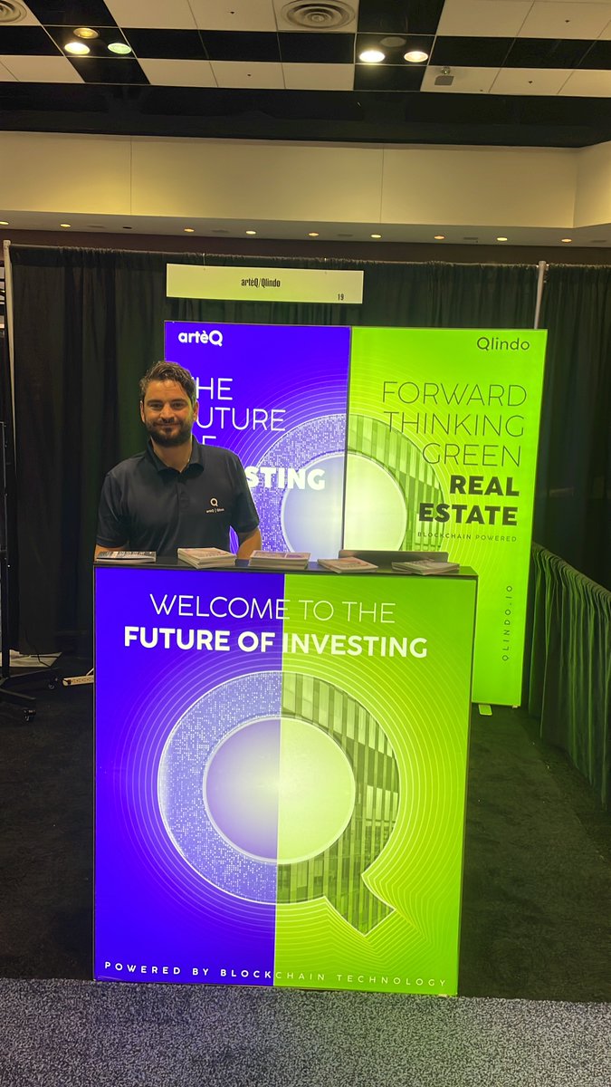 GM! Day 2 at the Blockchain Expo in Santa Clara✅ We had the chance to do a presentation about what our mission is and had more interesting talks. It has been a blast! Thank you to everyone who made it a great event! #BlockchainExpo