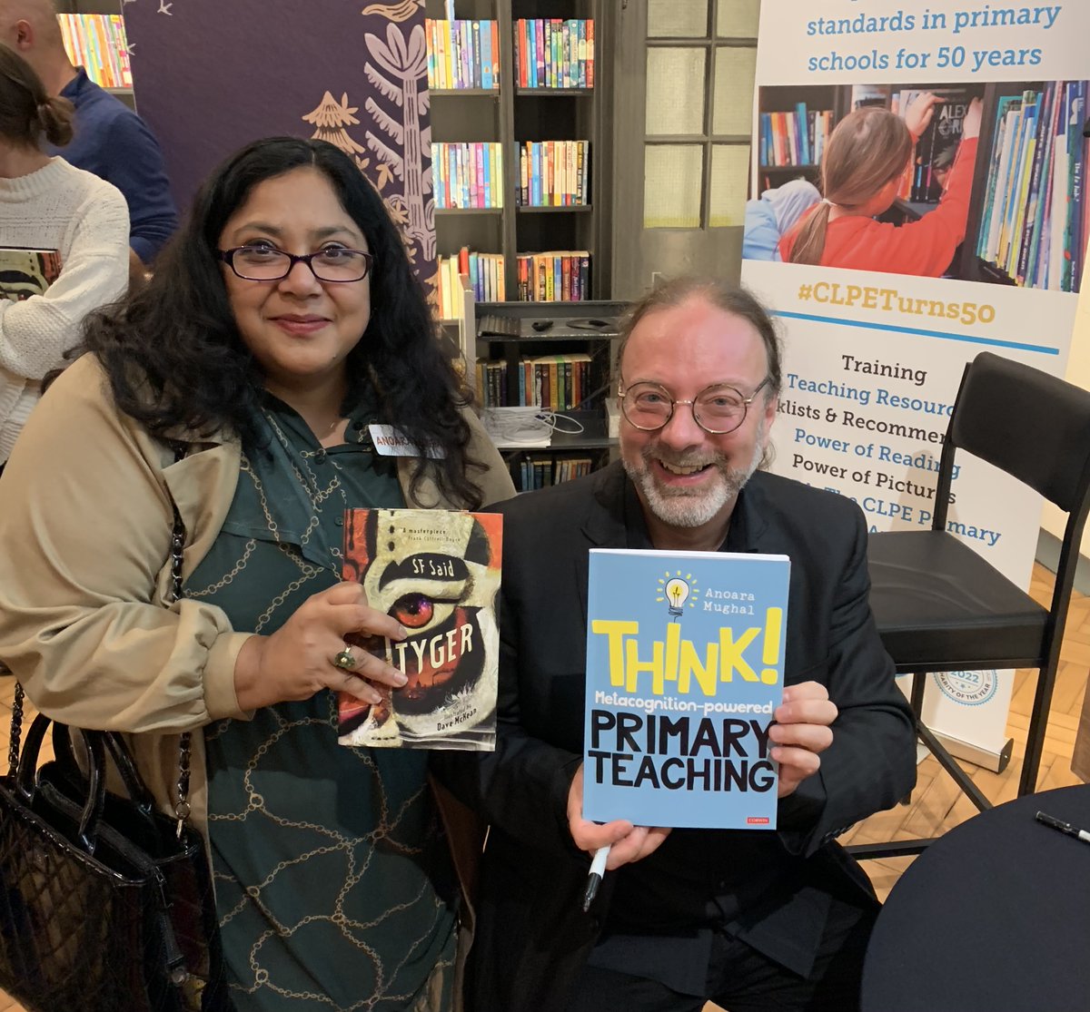 DFB_storyhouse's tweet photo. Authors unite! #TygerLaunch 🐯🧡 
@whatSFSaid @SitaBrahmachari @anoara_a @sarwatchadda https://t.co/32bw8zQBTV