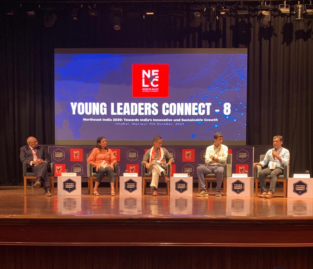 MP Gaurav Gogoi, His Excellency Gautam Mukhopadhaya, Shanti Mohan, Vikalp Sahni and Tarun Saraf have rejuvenating conversation on the economic roadmap for North East India. #NorthEastIndia #northeastleadersconnect #NELC #youngleadersconnect #YLC