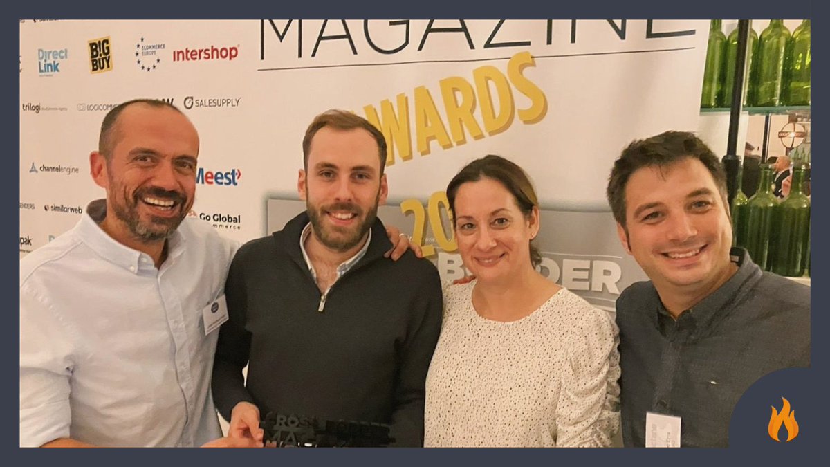 So proud to share a special night with Jose Antonio Freire Pastoriza and Rosa Pallares Couto from <a href="/estrellagalicia/">Estrella Galicia</a> at Cross Border Magazine #Awards. 

¡A por más éxitos y trabajo en equipo!