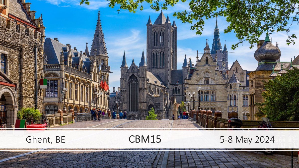 📢 Mark it in your agenda's: the 15th edition of the Carbohydrate Bioengineering Meeting (#CBM15) will be held in Ghent, Belgium, on May 5th-8th, 2024.

#CarbohydrateBioengineeringMeeting
#CarbohydrateResearch
#CAZymes