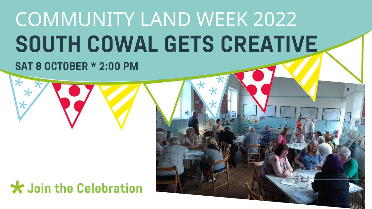 southcowalce's tweet image. Join us at our #CommunityLandWeek event tomorrow to get creative about South Cowal,  hear an update on our community plans and get a chance to visit our new self-catering business!