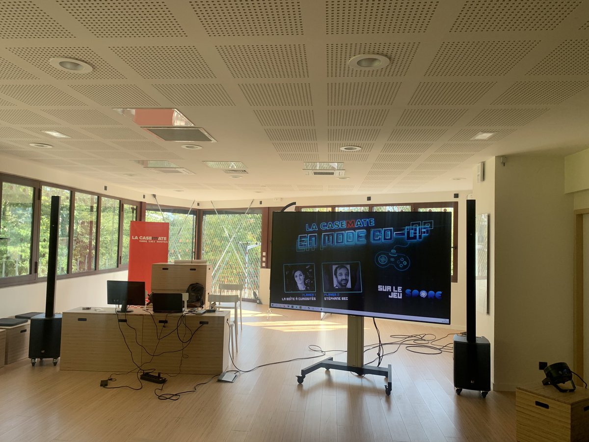 Ça commence à se préparer à <a href="/LaCasemate/">La Casemate</a> 💪