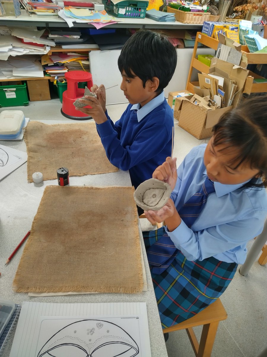 SVPS_News's tweet photo. Diva lamp making in Year 3 RE today. They will be painted and on display in time for Diwali in a couple of weeks!
#CulturalJourney #PracticalLessons https://t.co/rfRtRjDfAb