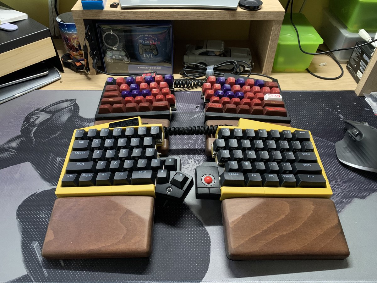 JSporna's tweet photo. @UltHackKeyboard Hey, the v2 is here and already meets v1 :) For now raw version. #ultimatehackingkeyboard https://t.co/Ry5OxzXYIJ