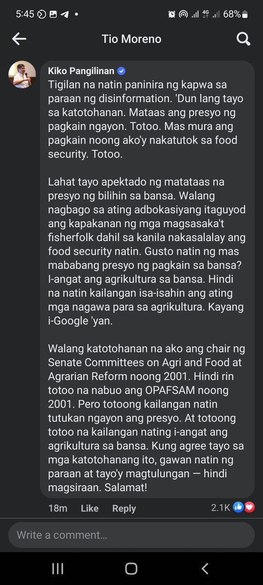 NOT TODAY SATAN. NOT TODAY. 
Lets go <a href="/kikopangilinan/">Kiko Pangilinan</a> durugin mo sila sir!