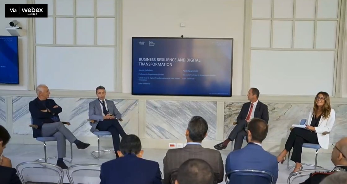 gmanghi's tweet photo. Grazie a tutti i protagonisti e le protagoniste del nostro evento #CiscoPathways, che ha messo al centro la trasformazione digitale del nostro Paese, fattore intrinsecamente legato alla sostenibilità economica, sociale e ambientale.
#digitaliani @UniLUISS @LuissBusiness https://t.co/M7tjcdeR3e