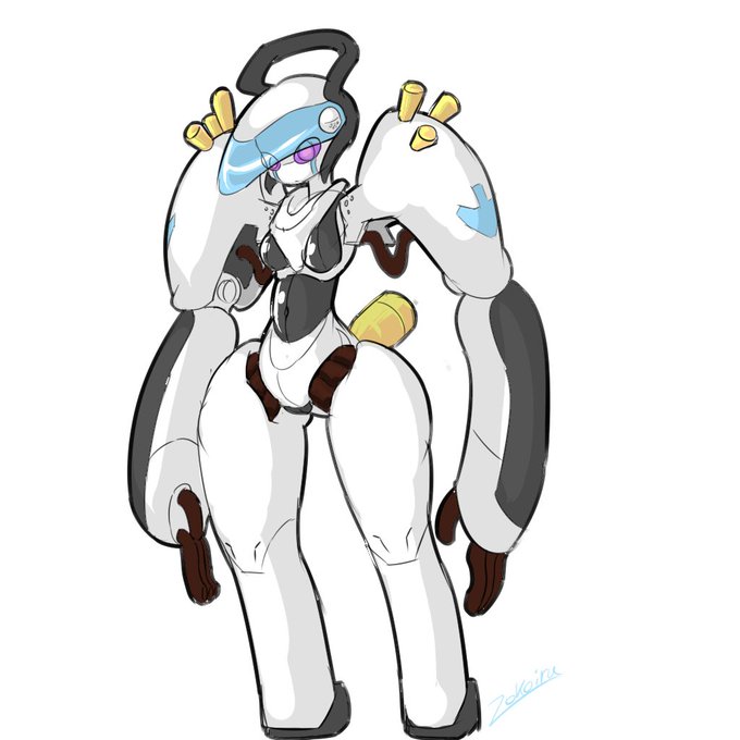 #ロボ娘なんでも投稿祭
#ガンミィちゃん2周年 
オリジナルロボ娘達! 