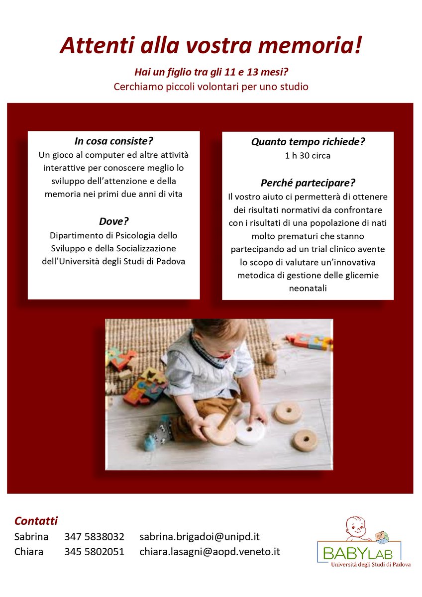 Babylab Unipd tweet media