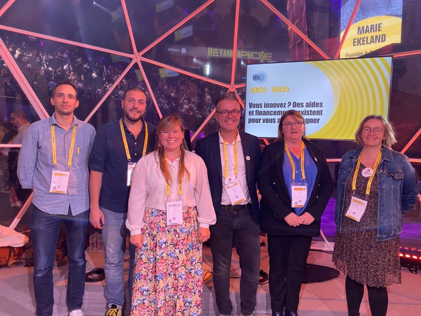 🤩 Nous étions hier à l’<a href="/Accor_Arena/">Accor Arena</a> à l’occasion de #Big2022 afin de partager notre expérience autour du thème « vous innovez ? Des aides et financements existent pour vous accompagner ».
🤗 Merci à <a href="/Bpifrance/">Bpifrance</a> et à <a href="/cuenin_laurence/">Cuenin Laurence</a> pour l'invitation.

#startup #innovation