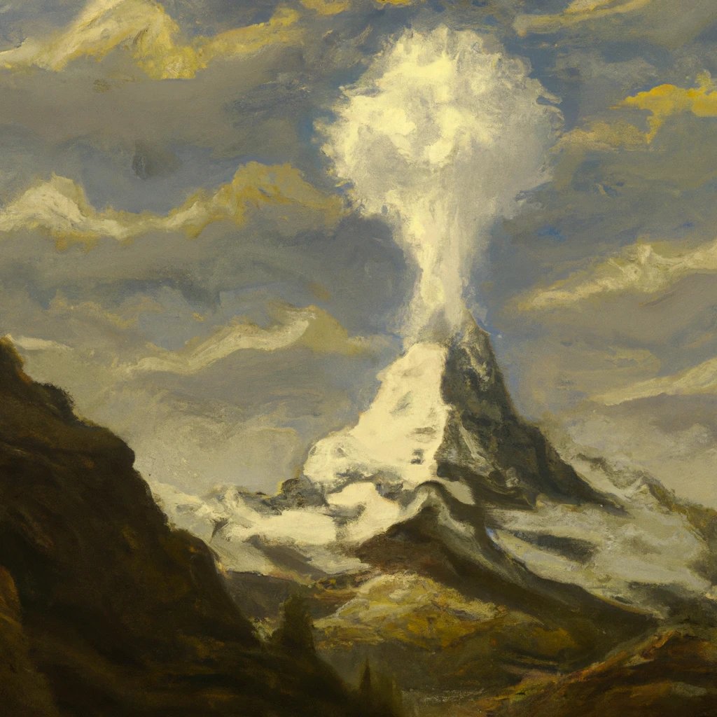 "The work of art forms a cosmos that asserts itself parallel to nature." Willi Baumeister (1889-1955, german painter and art professor)

#art #AIArtwork #dalle2art #NFTArts #swissvolcanos