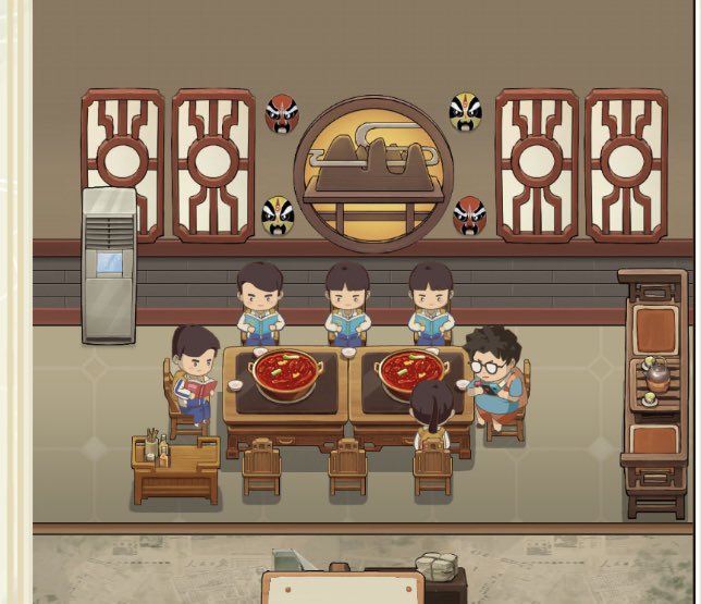 Little_ToMz's tweet photo. หนูเก็บหนังสือก่อน นี่ร้านอาหารไม่ใช่ห้องสมุดนะจ๊ะ #หม้อไฟแห่งความสุข https://t.co/c5MqKjqG4n