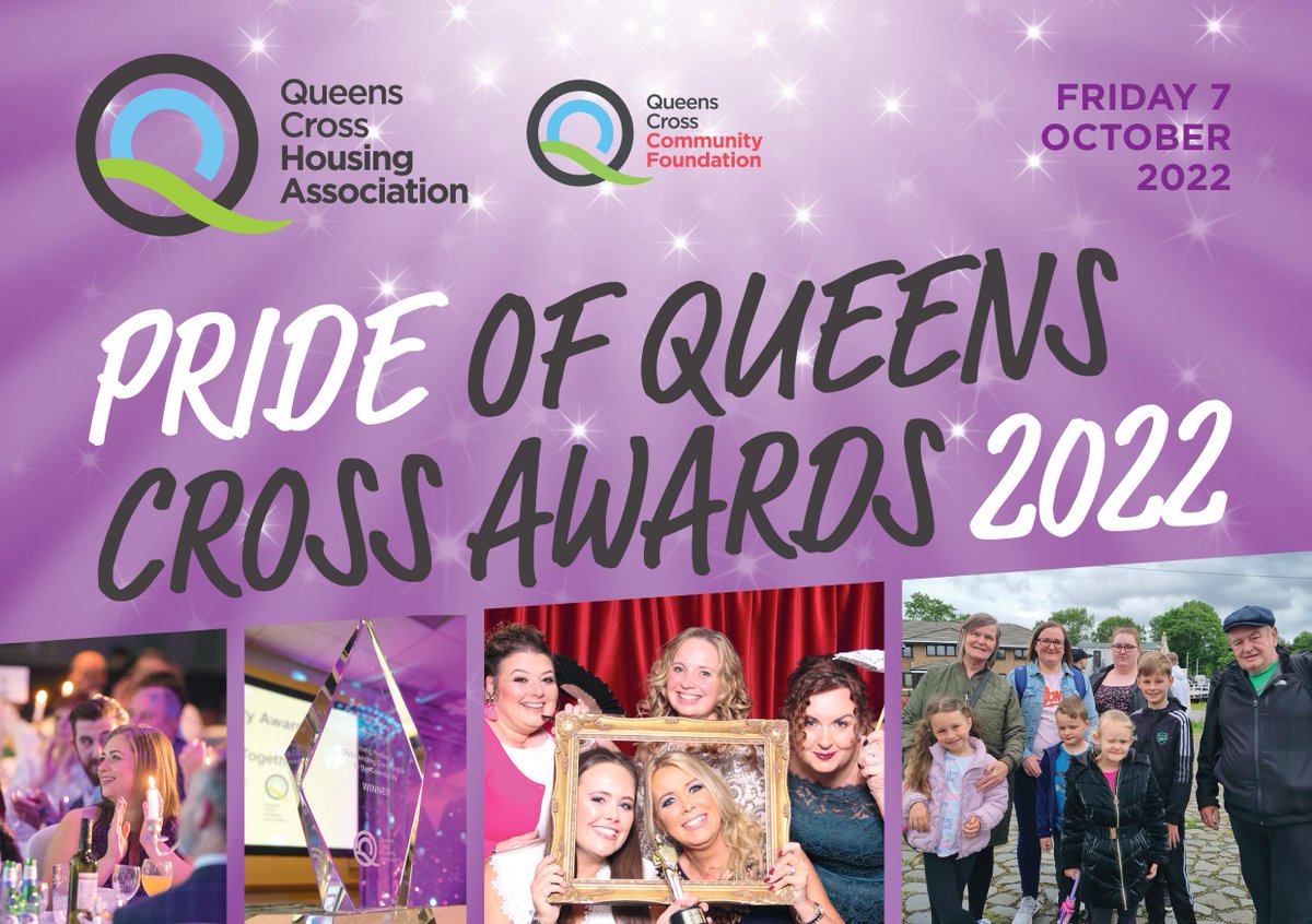 Looking forward to our #PrideofQueensCrossAwards tonight, celebrating the achievements of local communities and staff 🏆

Thanks to sponsors <a href="/urbanunionltd/">Urban Union</a>, <a href="/ProCast_Ltd/">ProCast</a>, <a href="/BellGroupUK/">Bell</a>, <a href="/baxiboilers/">Baxi UK & Ireland</a>, <a href="/total_homes/">Total Homes</a> and Clean Sweep Scotland for making the night possible 👏 #POQCA2022