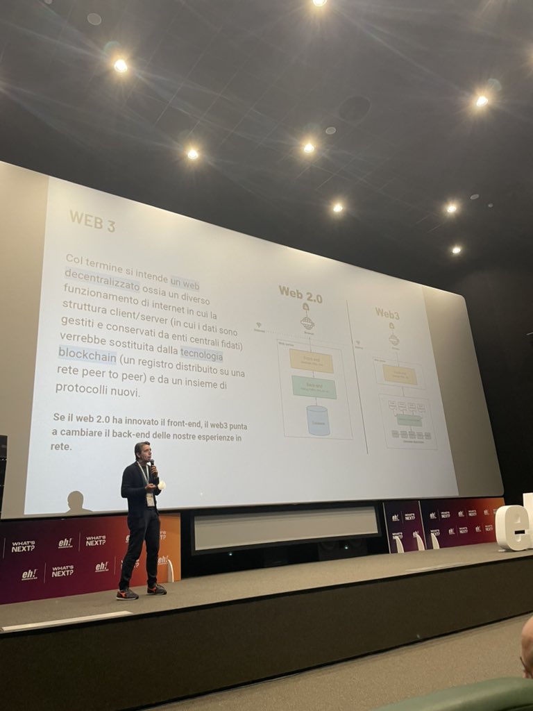 roccorossitto's tweet photo. Non bisogna confondere il web3 con il metaverso. @vincos #ecommercehub https://t.co/rVDdbnwfiv