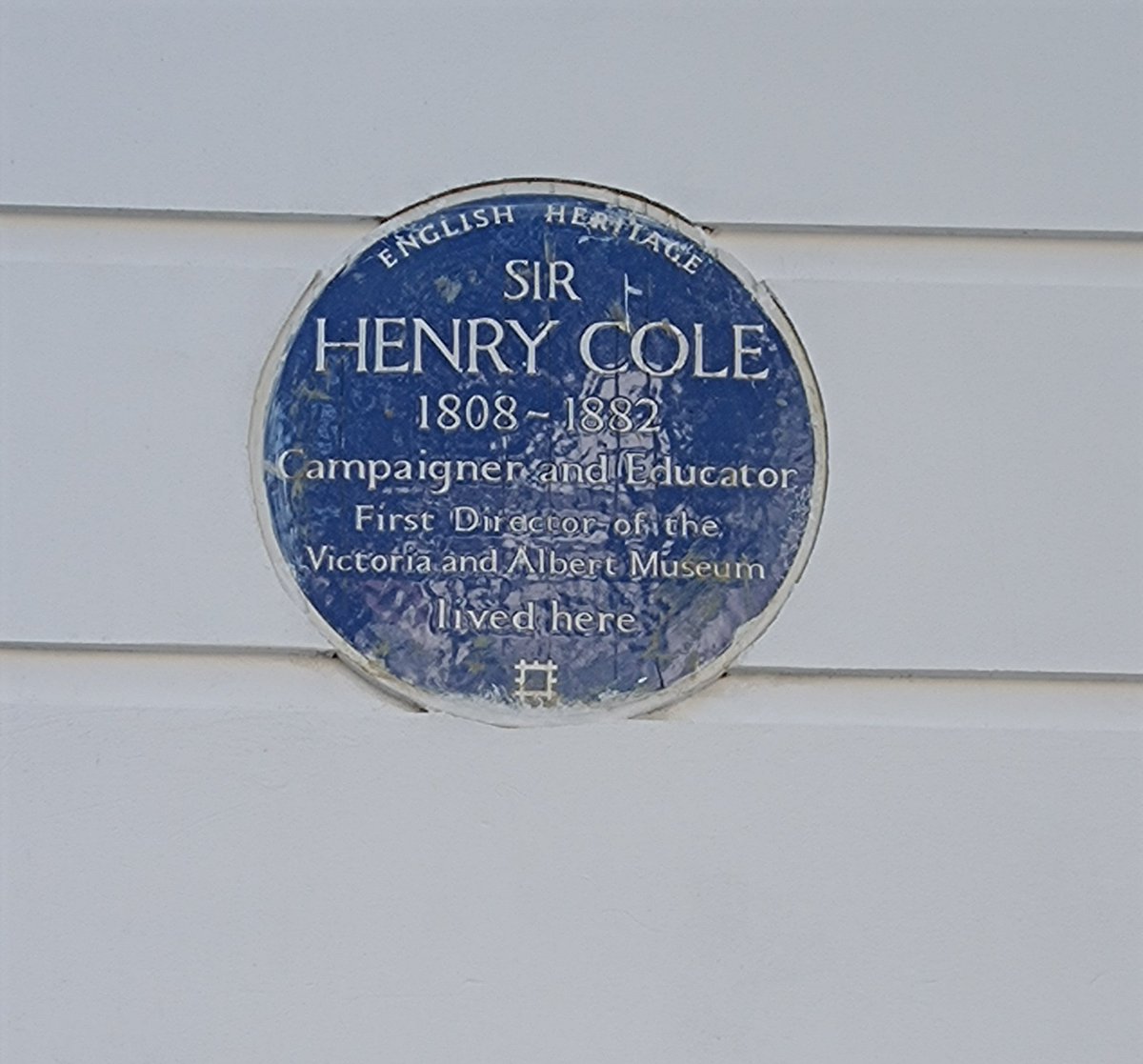 blueplaquebaby's tweet photo. 61. Sir Henry Cole, first Director of the V&amp;A.
Started as a clerk and basically spent 20 years working on the development of the museum, in his view a national centre for the arts &amp; science. https://t.co/15In5XCh7V