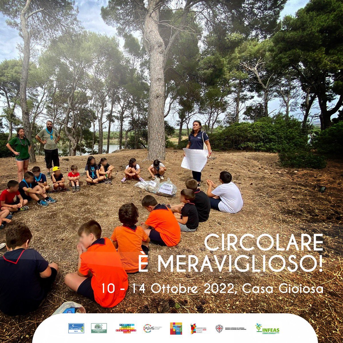 Circolare è meraviglioso: 10 al 14 Ottobre ospiteremo gli studenti di Alghero per 5 mattine di educazione alla sostenibilità ambientale e all'economia circolare portate avanti dal #CEASPortoConte. 

✅ #FestivaldelloSviluppoSostenibile e del #FestivalSardegna2030