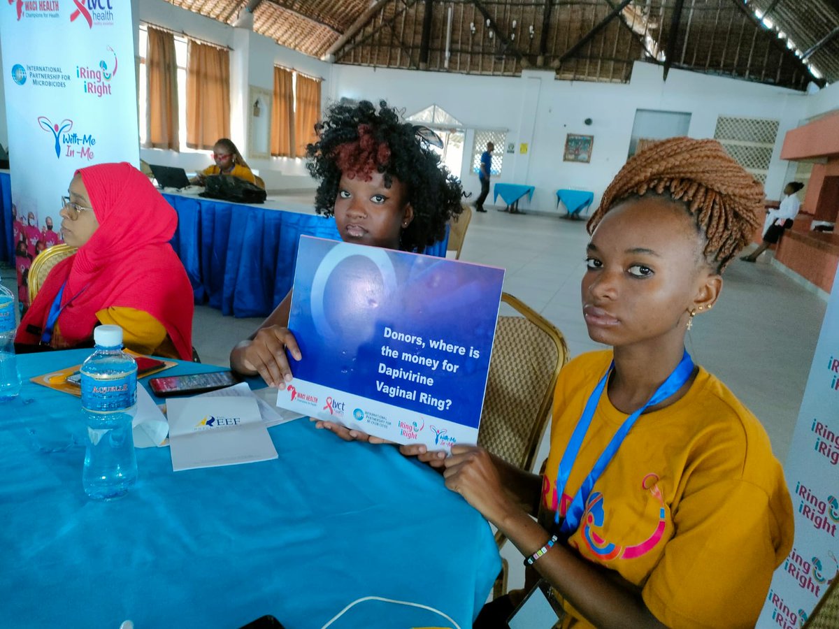 MRendez89's tweet photo. “Dear Donor, I want the ring- please fund it and do not rob me of my chance to choose” #Dapivirine ring # Fundthering and #Facilitatechoice #WithMeInMe  @WACI_Tweets
@IPMicrobicide @HIVpxresearch @ AfNHi_Tweets @LVCTKe @MOSAICproj @PJeckonia @jngangaaa https://t.co/iHJrFLXXny