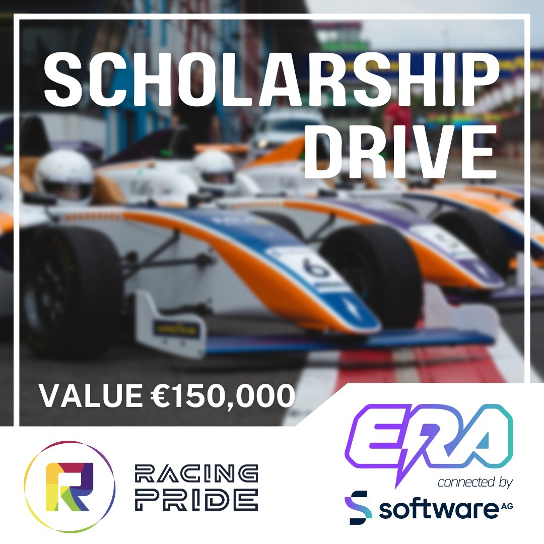 🚨 Calling all #LGBTQ+ racing drivers! 🚨

We've got an incredible opportunity for you. Racing Pride is teaming up with the Software AG ERA Championship to offer a scholarship worth approximately €150,000 for an LGBTQ+ driver to compete in the 2023 Software AG ERA Championship.