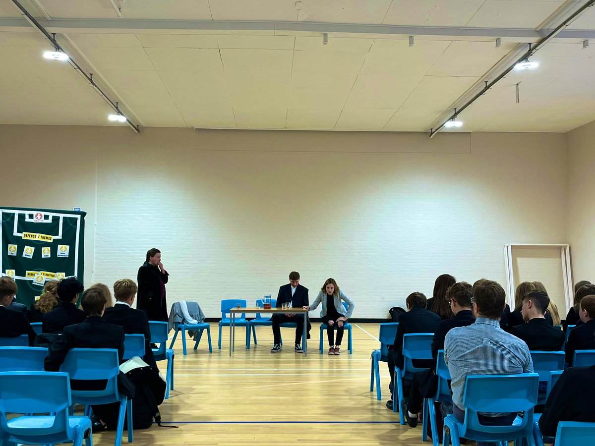 We’ve finished off our schools tour of #AnInspectorCalls at <a href="/somercotesacad/">Somercotes Academy</a> in Louth - great response from the Y11s today who really knew their stuff! Best of luck in your mocks!