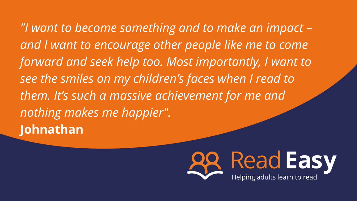 ReadEasyUK's tweet photo. Johnathan had a tough start in life, coming from an area with a high level of deprivation. He left school at 15 without any qualifications. This damaged his confidence and self-belief. 

That changed when he found Read Easy. Read his story: https://t.co/zsvIbrUjTD
#FeelGoodFriday https://t.co/Uw56uRHMu1