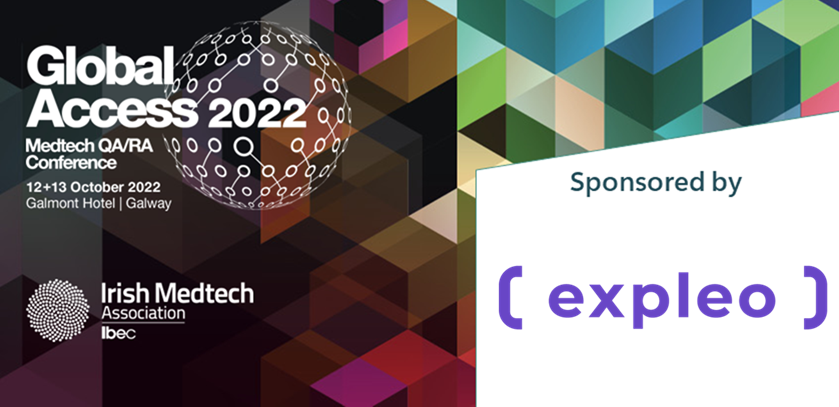 ExpleoGroup's tweet photo. Expleo is delighted to sponsor this year's #GlobalAccess2022 event in association with @IrishMedtechย and @ibec_irl. Make sure you stop by the Expleo stand on the day to meet the #ExpleoLifeSciences team.
You can register online here โก๏ธ https://t.co/EPRPViNccP
#WeAreExpleo https://t.co/KVPcKlU24w