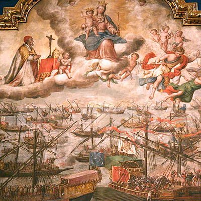 Sono le 12, suonate le campane, abbiamo vinto a Lepanto per intercessione della Vergine Santissima. San Pio V #madonnadelrosario #Lepanto #7ottobre 1571