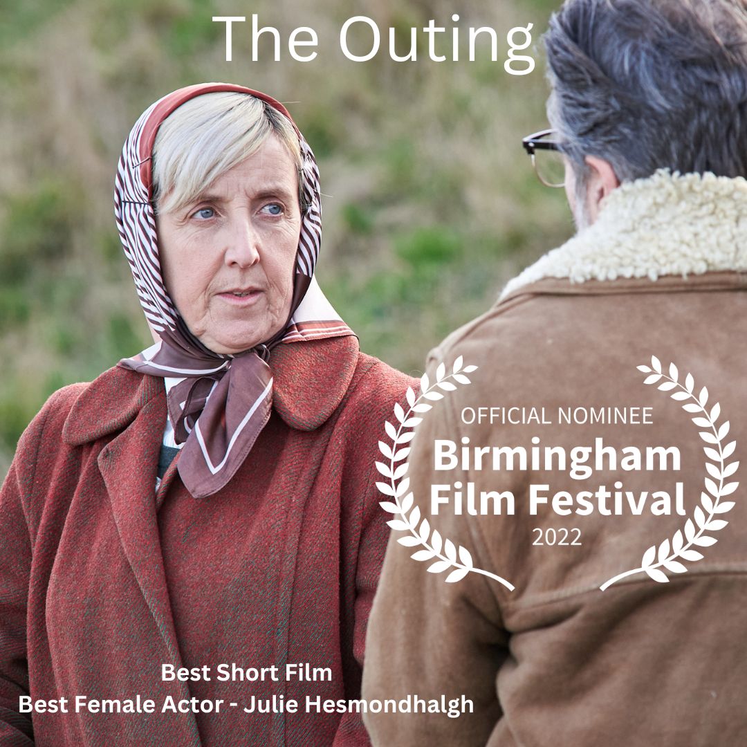 The Outing (@theouting_film) on Twitter photo Congratulations to the team for the BEST SHORT FILM nomination AND to @juliehes for the BEST FEMALE ACTOR at <a href="/BHAMFILMFEST/">Birmingham Film Festival</a>
<a href="/joannemitchellb/">joanne mitchell</a> <a href="/Lindzi28/">Lindsay Williams</a> <a href="/BeCoMeCast/">Ben Cogan</a> <a href="/KNewmanProducer/">Karen Newman</a> <a href="/HiddenDoorProds/">HiddenDoor</a> <a href="/tedames43/">Edward Ames</a> <a href="/leezarider/">Elizabeth Rider</a> <a href="/dominicbrunt/">Dominic Brunt</a>
WED 9TH NOV at 8pm
birminghamfilmfestival.co.uk/screenings Congratulations to the team for the BEST SHORT FILM nomination AND to @juliehes for the BEST FEMALE ACTOR at <a href="/BHAMFILMFEST/">Birmingham Film Festival</a>
<a href="/joannemitchellb/">joanne mitchell</a> <a href="/Lindzi28/">Lindsay Williams</a> <a href="/BeCoMeCast/">Ben Cogan</a> <a href="/KNewmanProducer/">Karen Newman</a> <a href="/HiddenDoorProds/">HiddenDoor</a> <a href="/tedames43/">Edward Ames</a> <a href="/leezarider/">Elizabeth Rider</a> <a href="/dominicbrunt/">Dominic Brunt</a>
WED 9TH NOV at 8pm
birminghamfilmfestival.co.uk/screenings